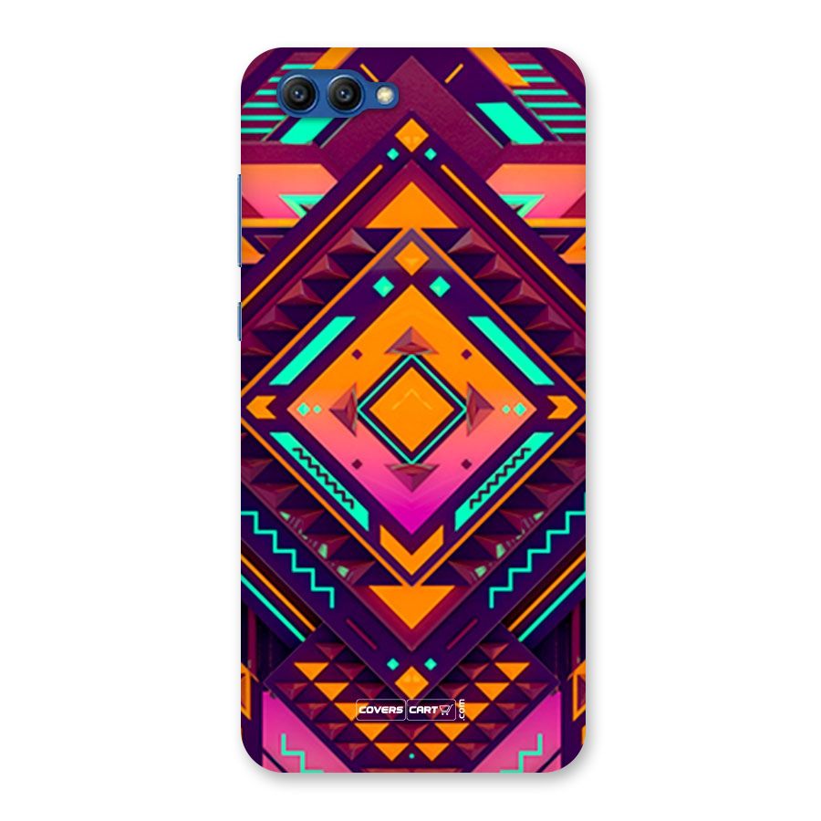 Creative Rhombus Back Case for Honor View 10