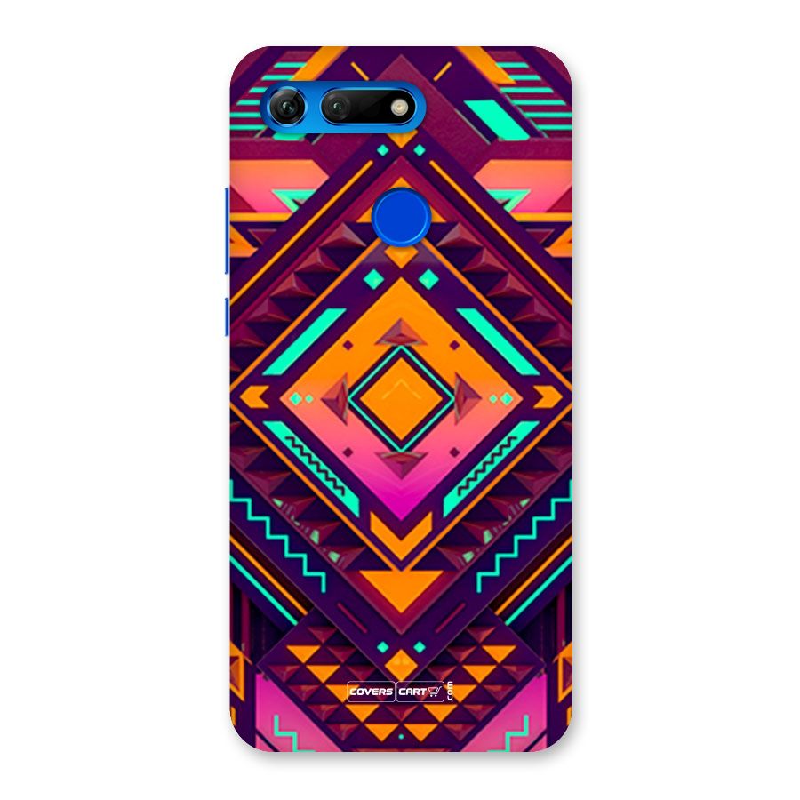 Creative Rhombus Back Case for Honor View 20