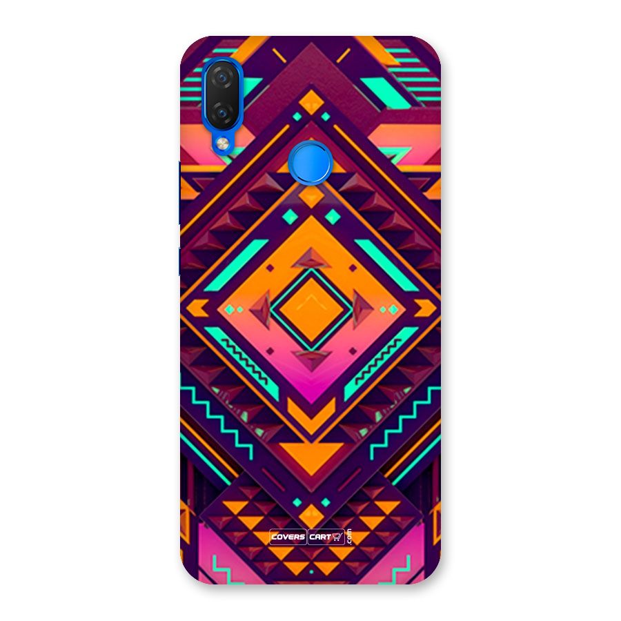 Creative Rhombus Back Case for Huawei P Smart+