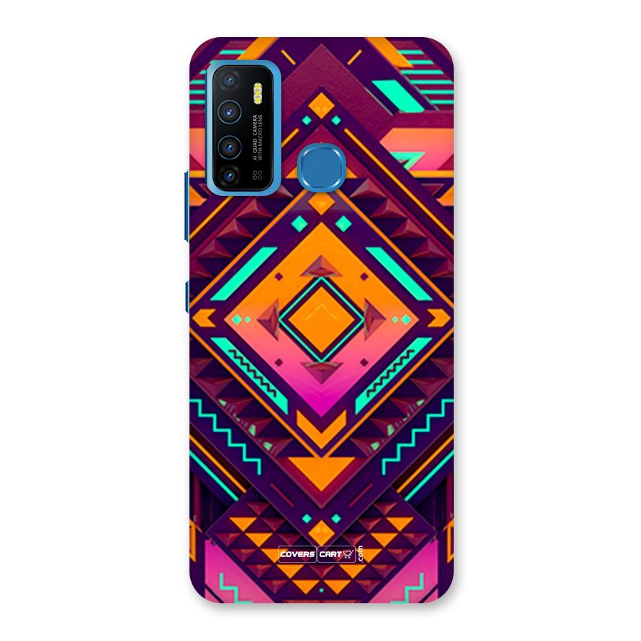 Creative Rhombus Back Case for Infinix Hot 9