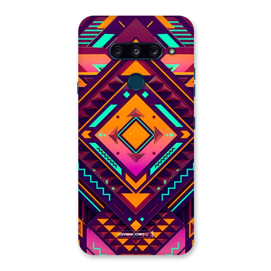 Creative Rhombus Back Case for LG  V40 ThinQ