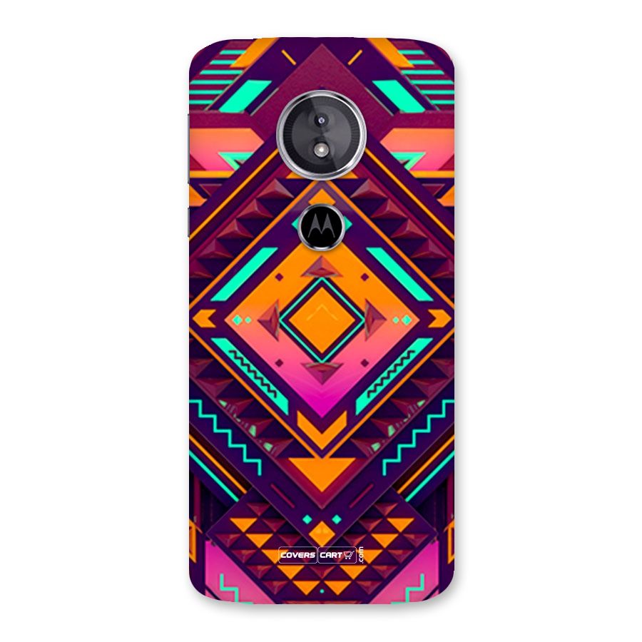 Creative Rhombus Back Case for Moto E5