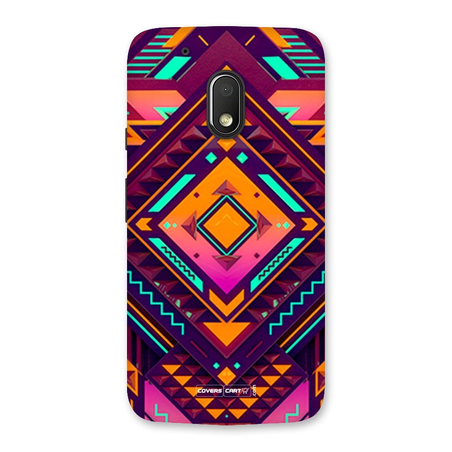 Creative Rhombus Back Case for Moto G4 Play