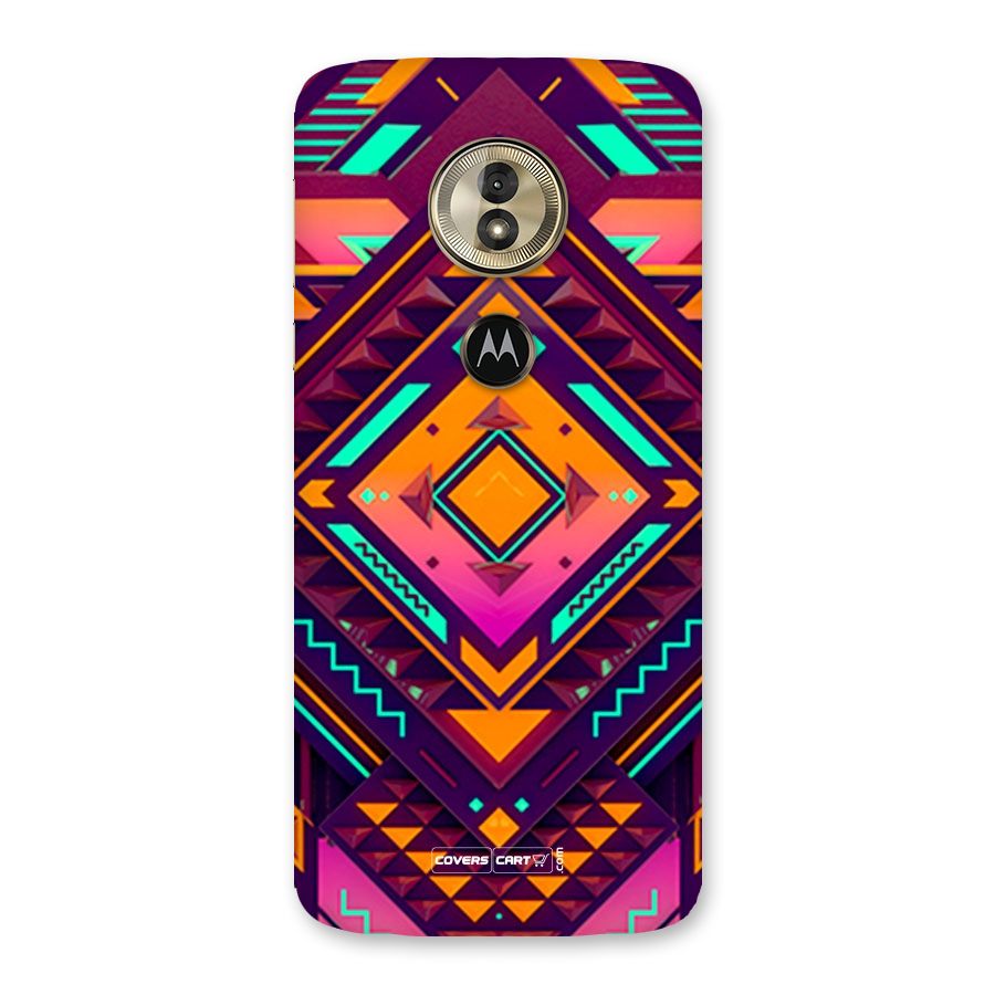 Creative Rhombus Back Case for Moto G6 Play