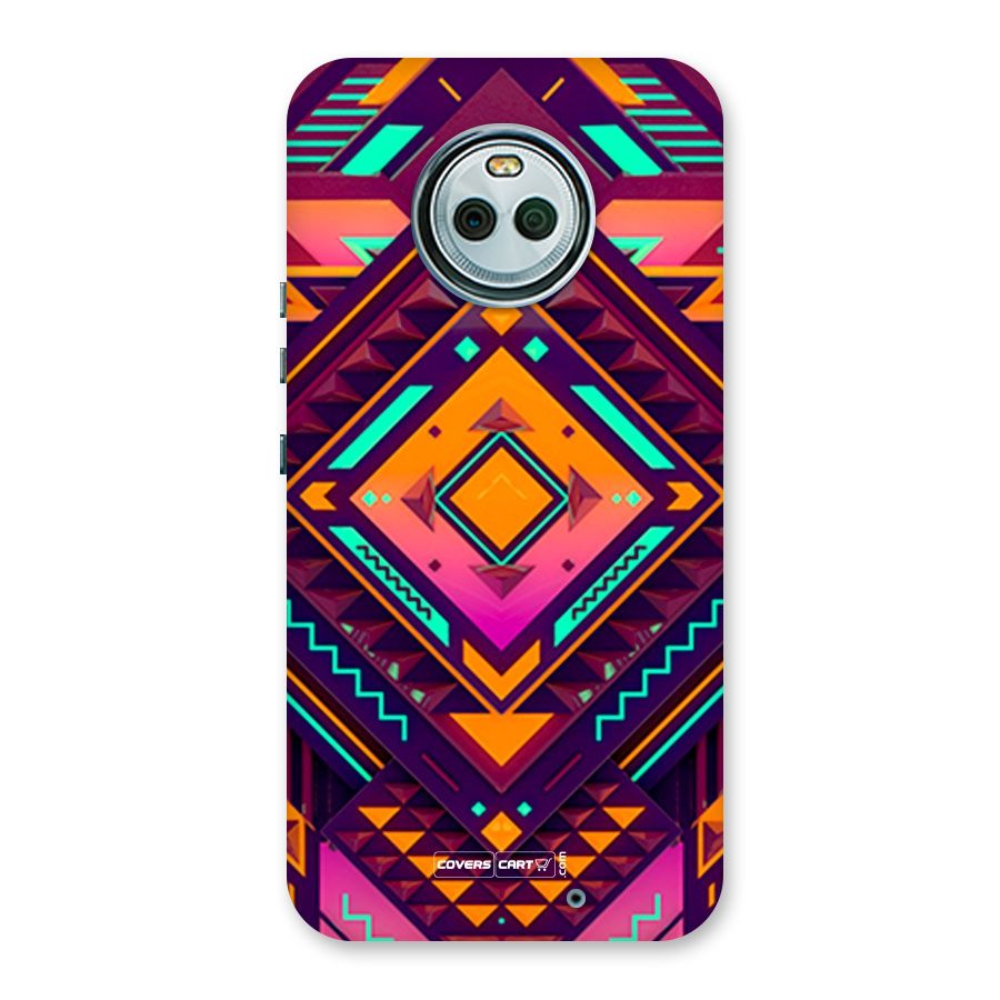 Creative Rhombus Back Case for Moto X4