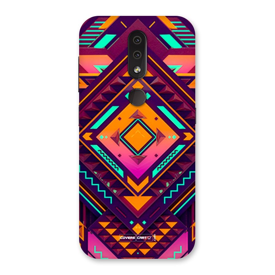 Creative Rhombus Back Case for Nokia 4.2