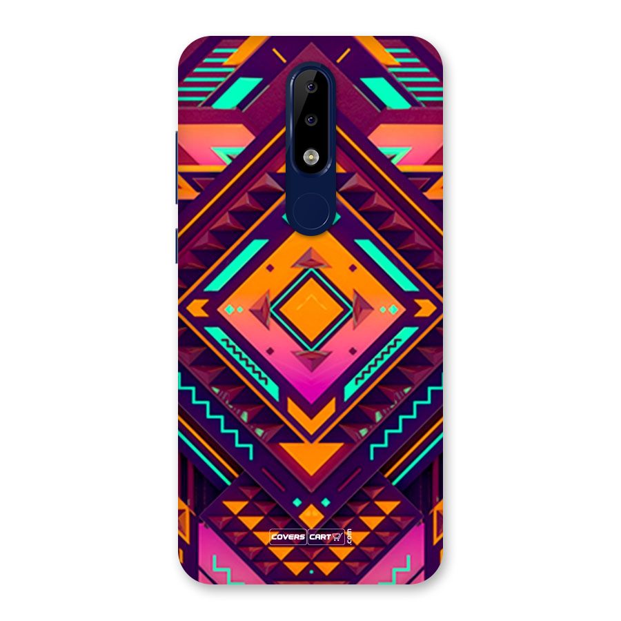 Creative Rhombus Back Case for Nokia 5.1 Plus