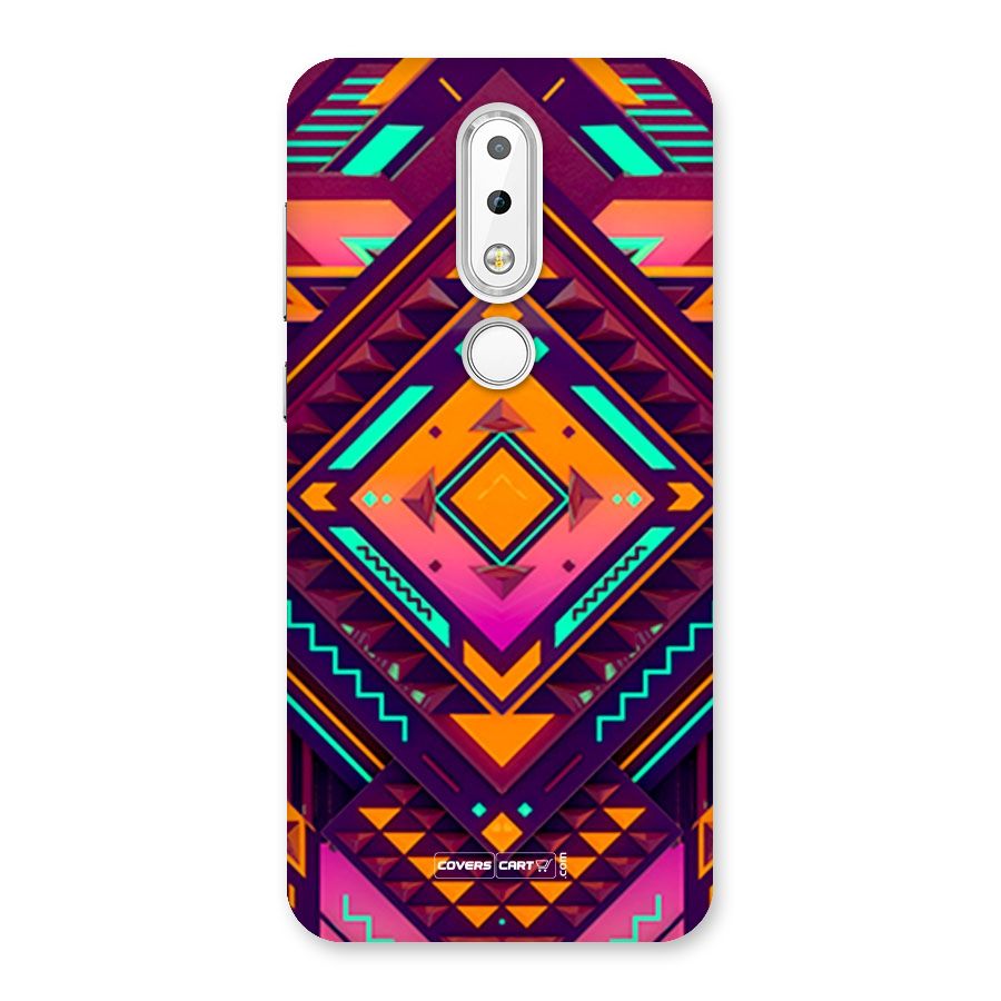 Creative Rhombus Back Case for Nokia 6.1 Plus