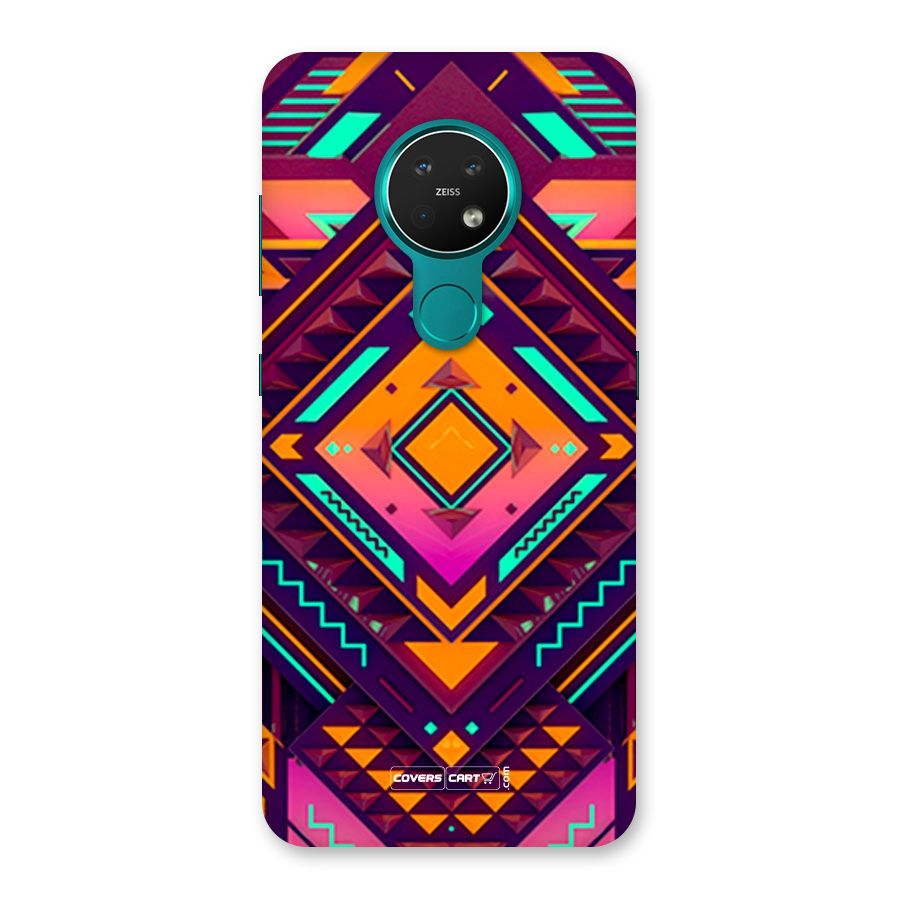 Creative Rhombus Back Case for Nokia 7.2