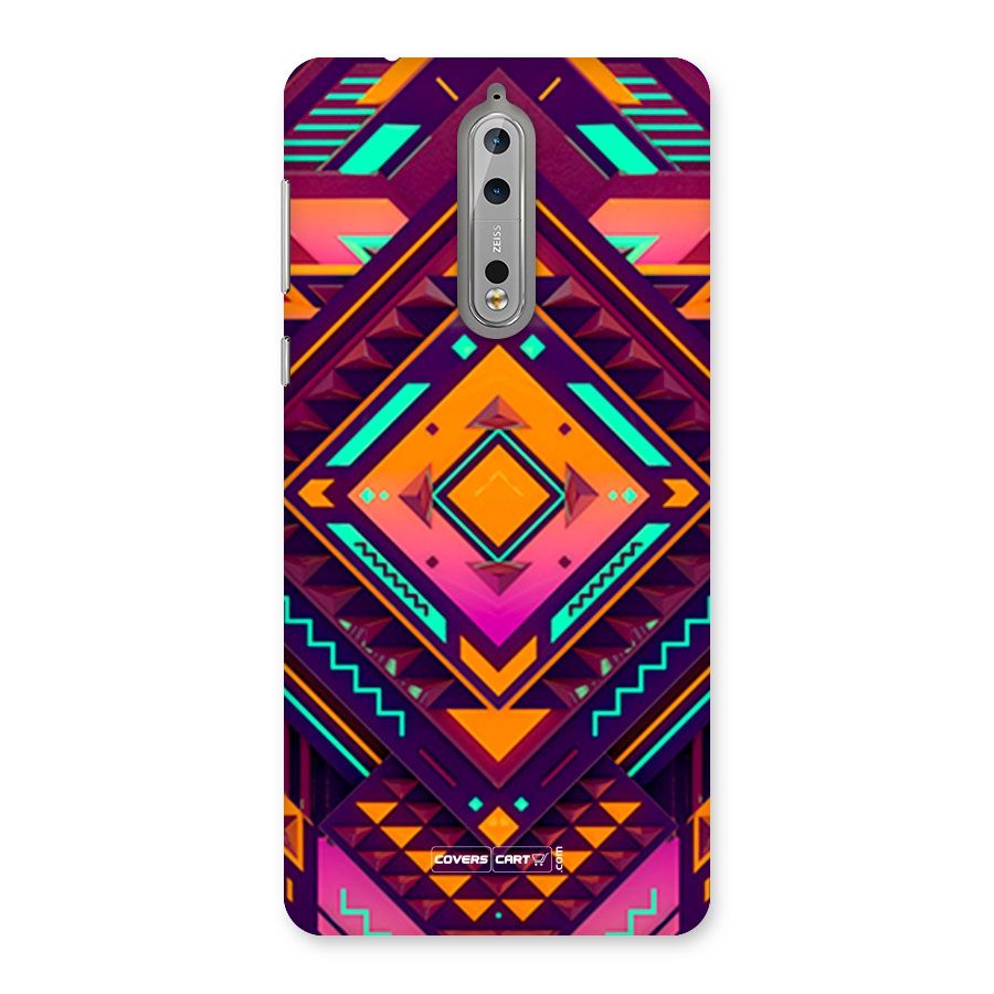 Creative Rhombus Back Case for Nokia 8
