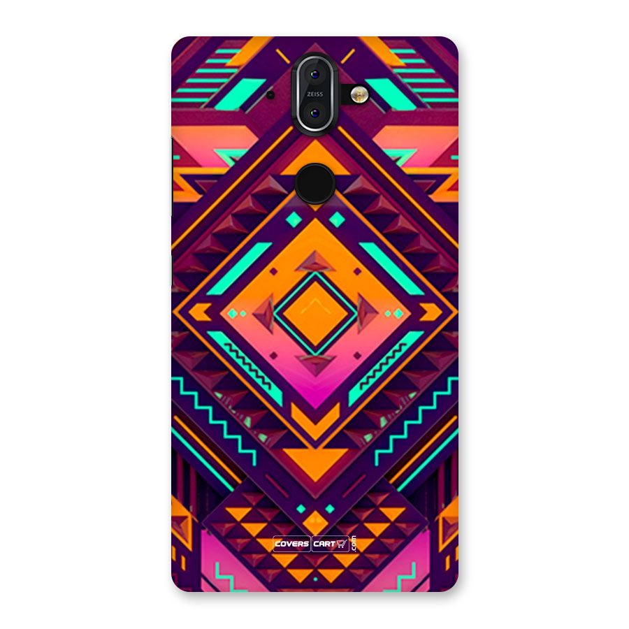 Creative Rhombus Back Case for Nokia 8 Sirocco