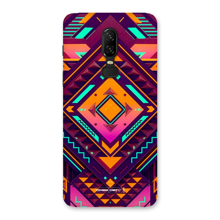 Creative Rhombus Back Case for OnePlus 6