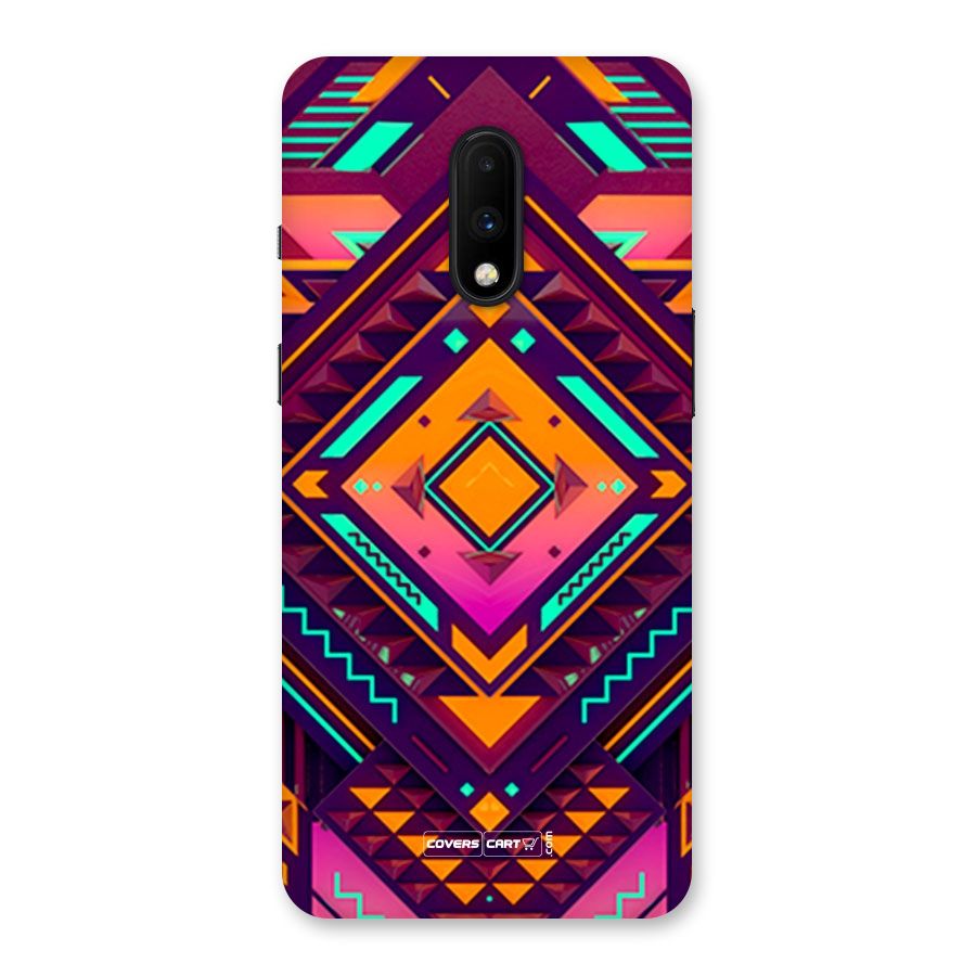 Creative Rhombus Back Case for OnePlus 7