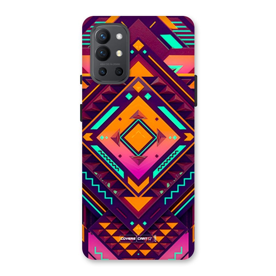 Creative Rhombus Back Case for OnePlus 9R