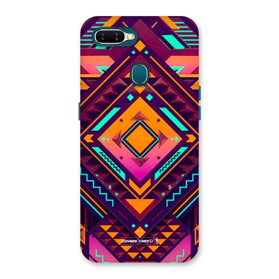 Creative Rhombus Back Case for Oppo A11k