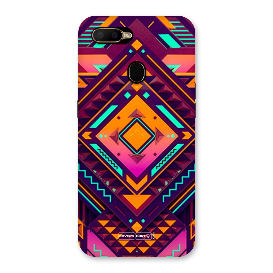Creative Rhombus Back Case for Oppo A5s