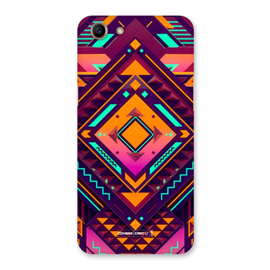 Creative Rhombus Back Case for Oppo A83 (2018)