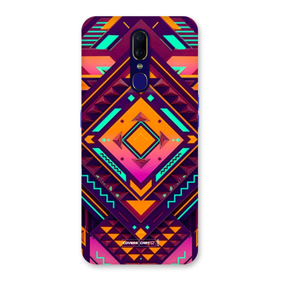 Creative Rhombus Back Case for Oppo F11