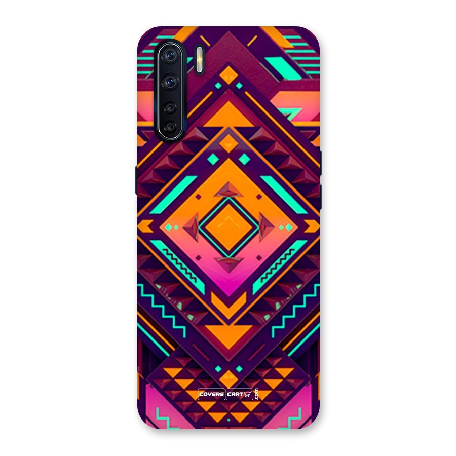 Creative Rhombus Back Case for Oppo F15
