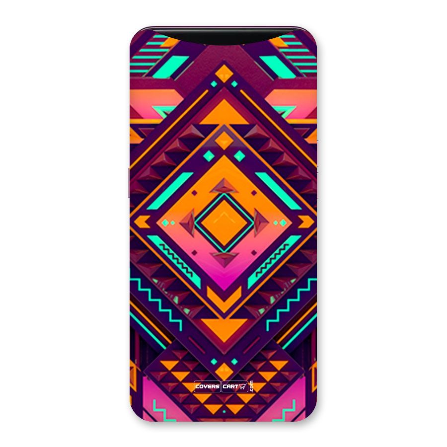 Creative Rhombus Back Case for Oppo Find X