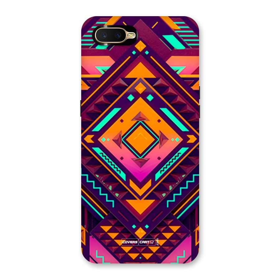 Creative Rhombus Back Case for Oppo K1