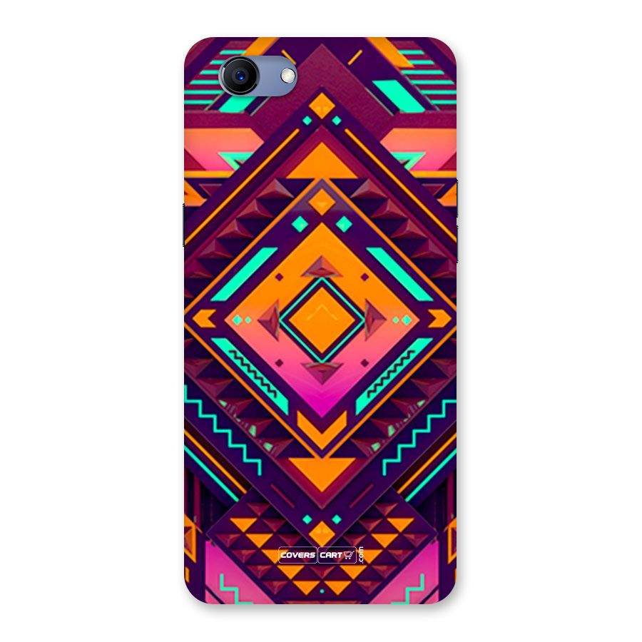 Creative Rhombus Back Case for Oppo Realme 1