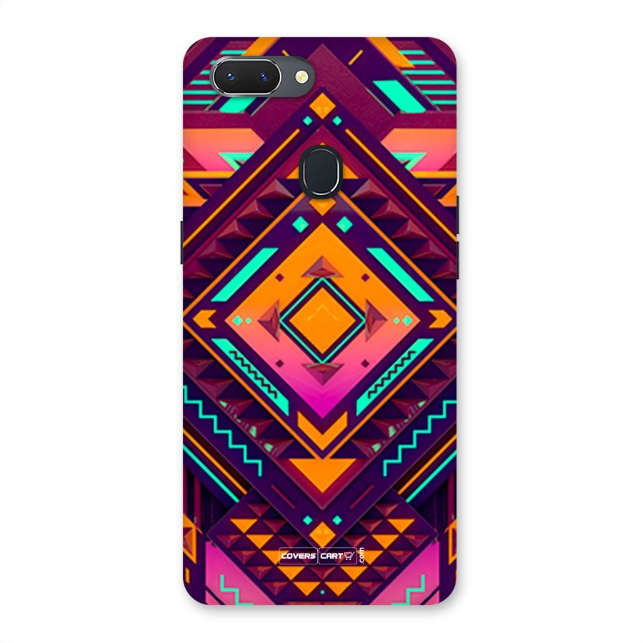 Creative Rhombus Back Case for Oppo Realme 2