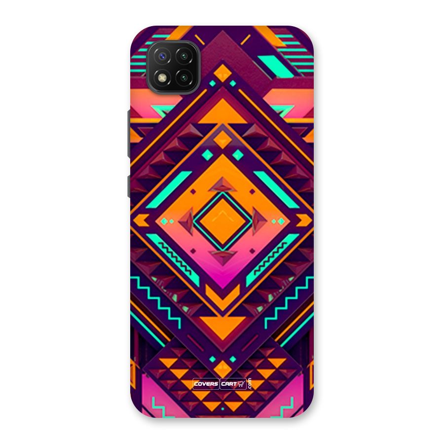 Creative Rhombus Back Case for Poco C3