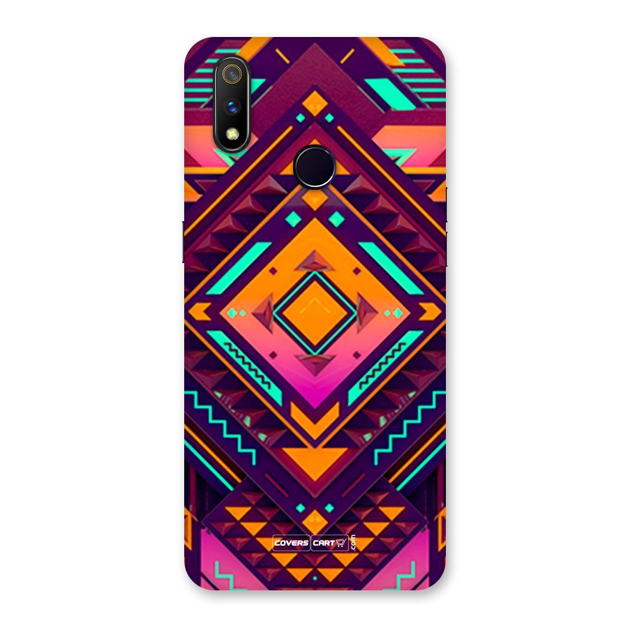 Creative Rhombus Back Case for Realme 3 Pro