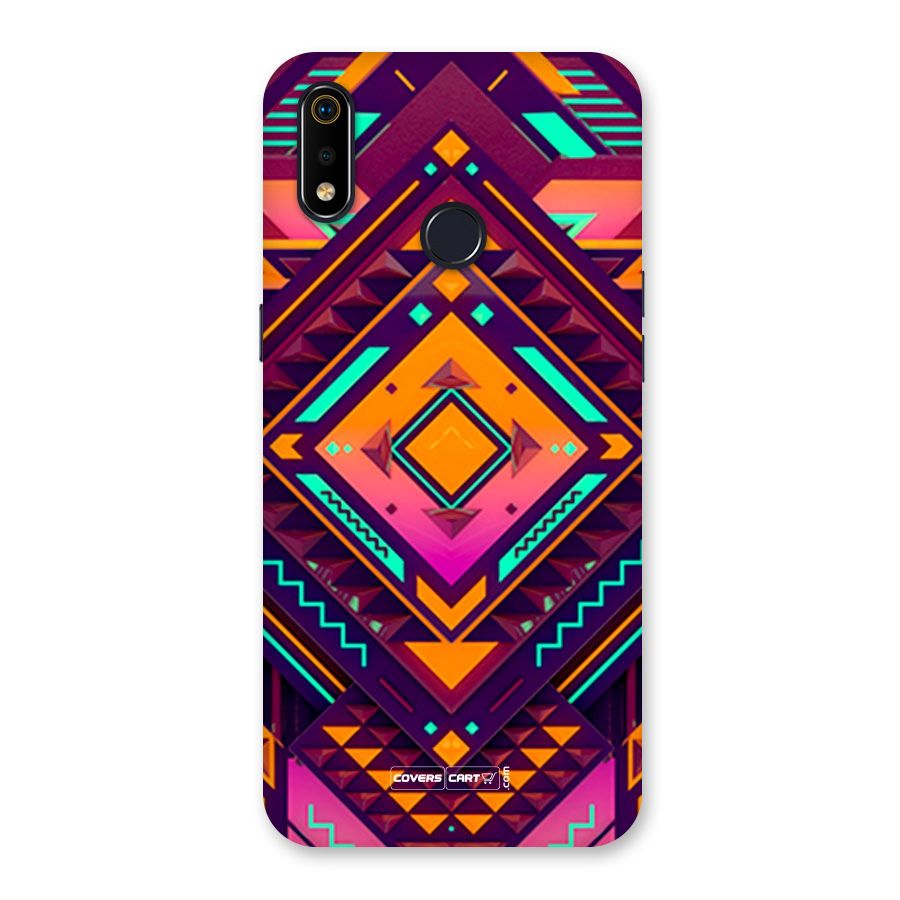 Creative Rhombus Back Case for Realme 3i