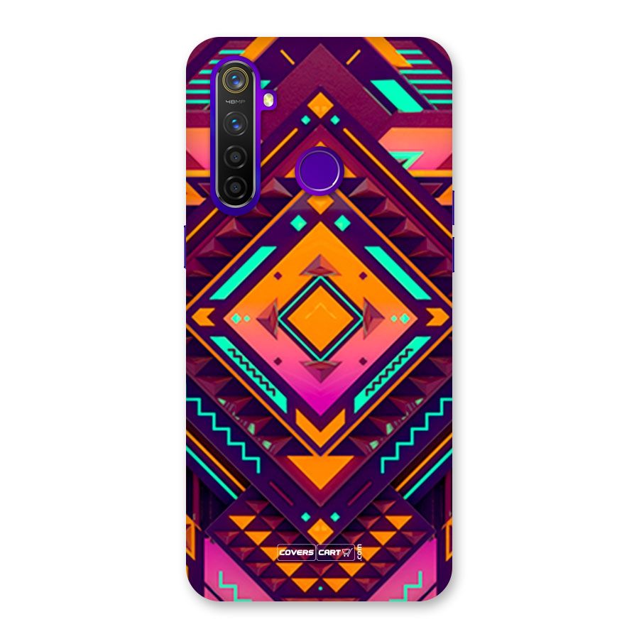 Creative Rhombus Back Case for Realme 5 Pro