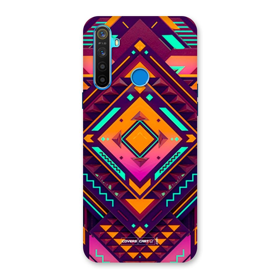Creative Rhombus Back Case for Realme 5s