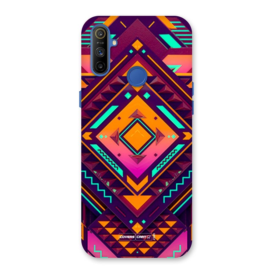 Creative Rhombus Back Case for Realme Narzo 10A