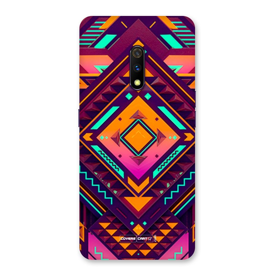 Creative Rhombus Back Case for Realme X