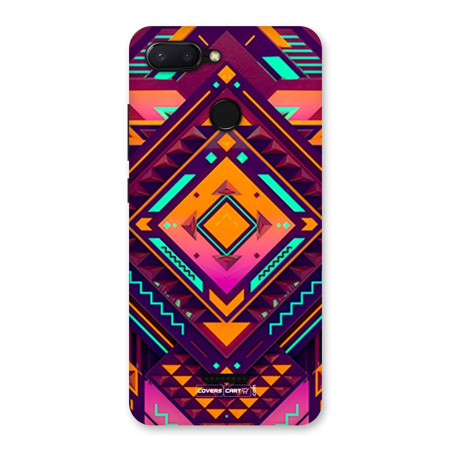 Creative Rhombus Back Case for Redmi 6