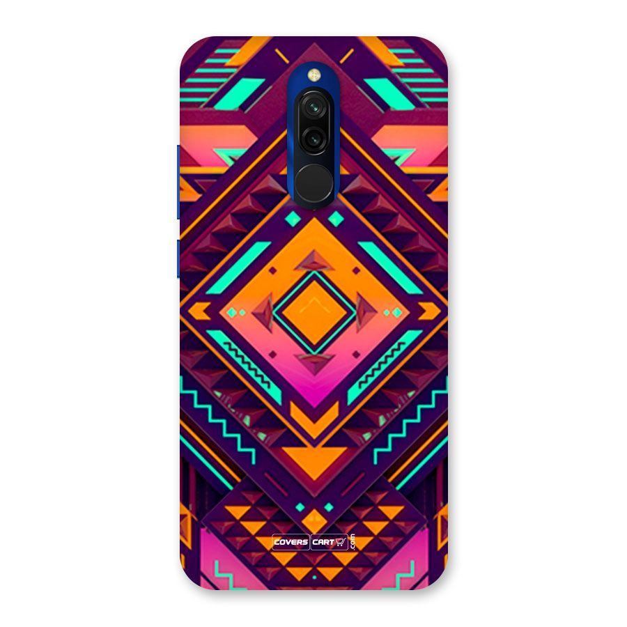 Creative Rhombus Back Case for Redmi 8