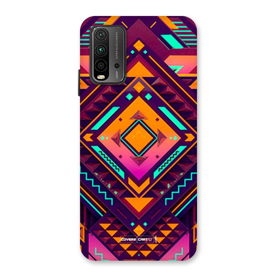 Creative Rhombus Back Case for Redmi 9 Power