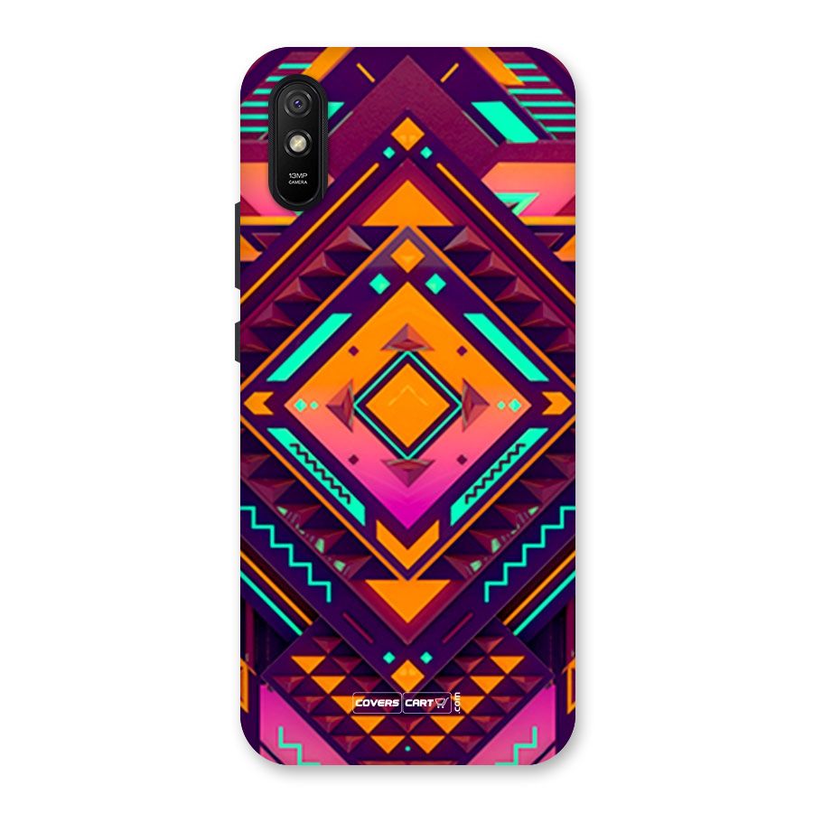Creative Rhombus Back Case for Redmi 9i