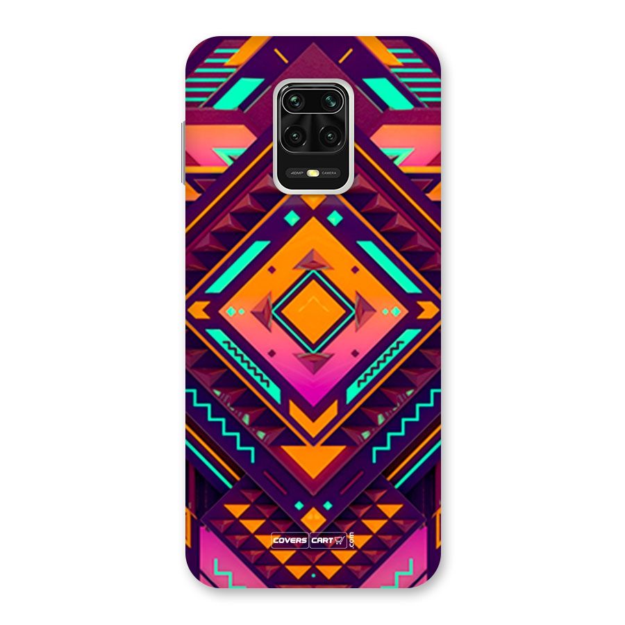 Creative Rhombus Back Case for Redmi Note 9 Pro