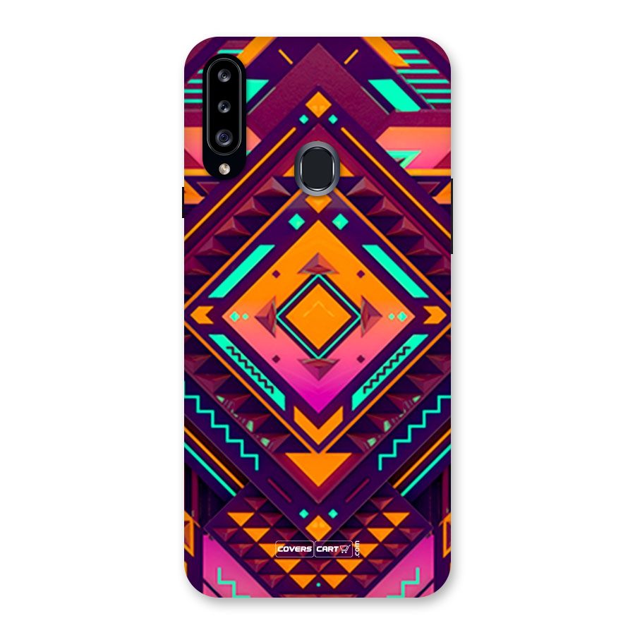 Creative Rhombus Back Case for Samsung Galaxy A20s