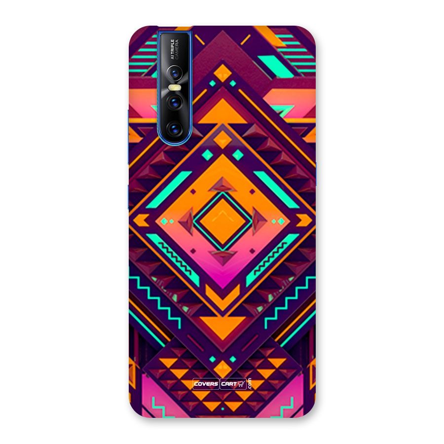 Creative Rhombus Back Case for Vivo V15 Pro