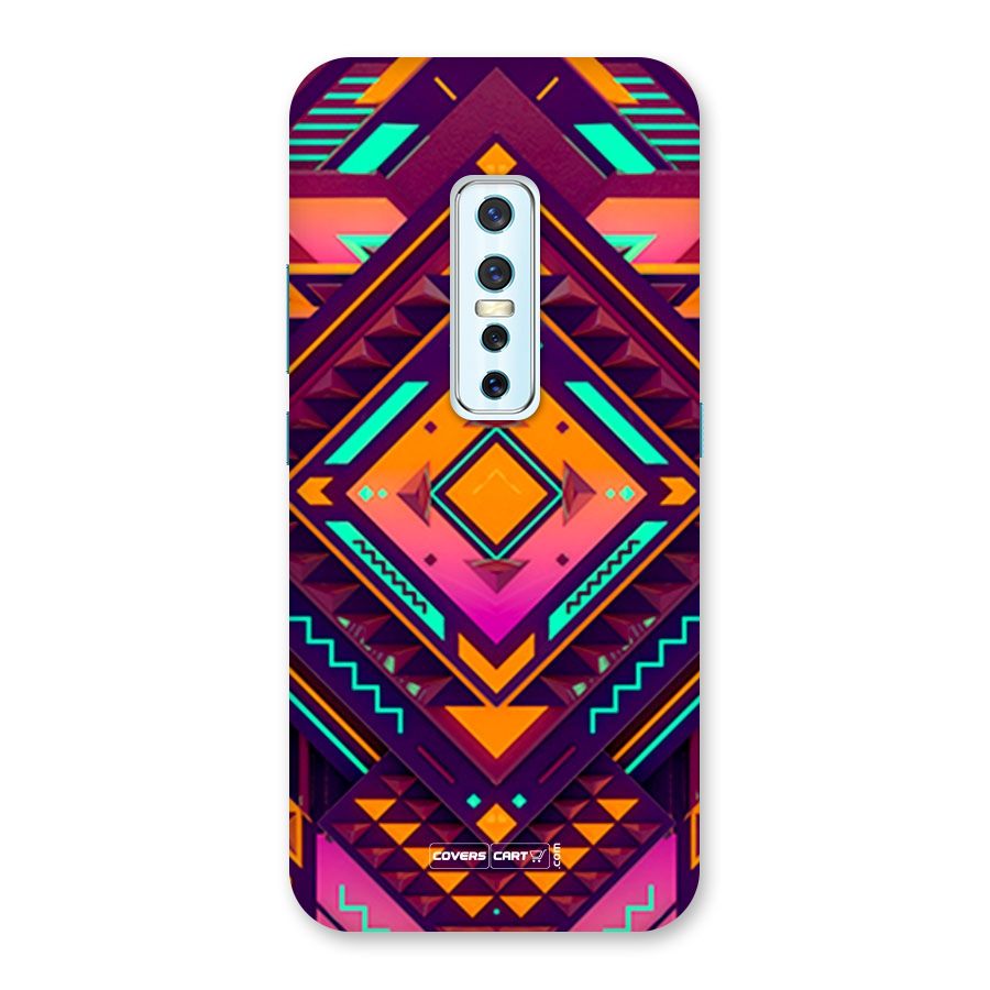 Creative Rhombus Back Case for Vivo V17 Pro