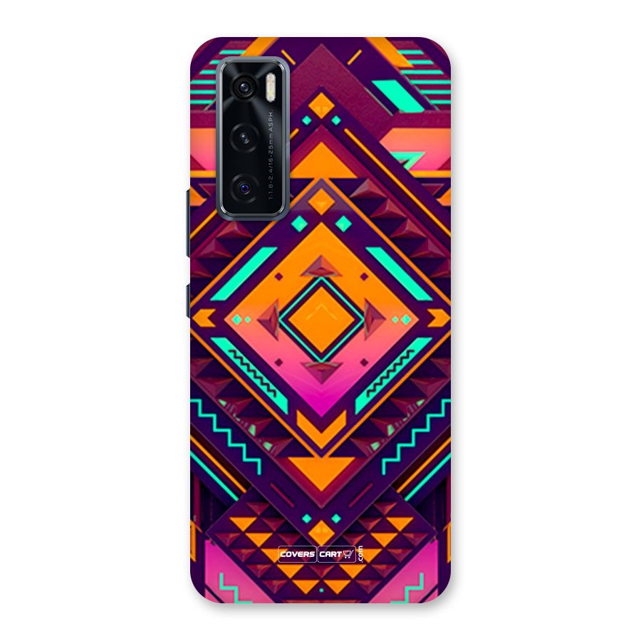 Creative Rhombus Back Case for Vivo V20 SE