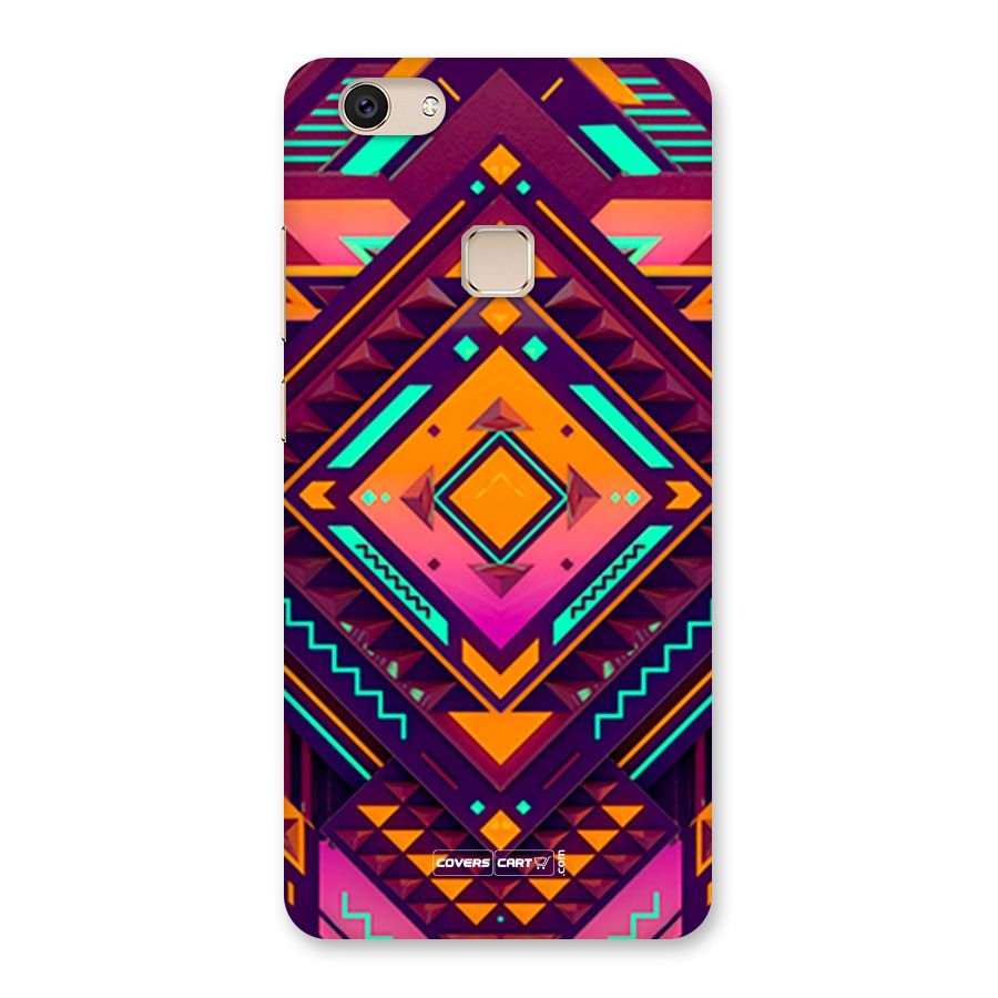 Creative Rhombus Back Case for Vivo V7