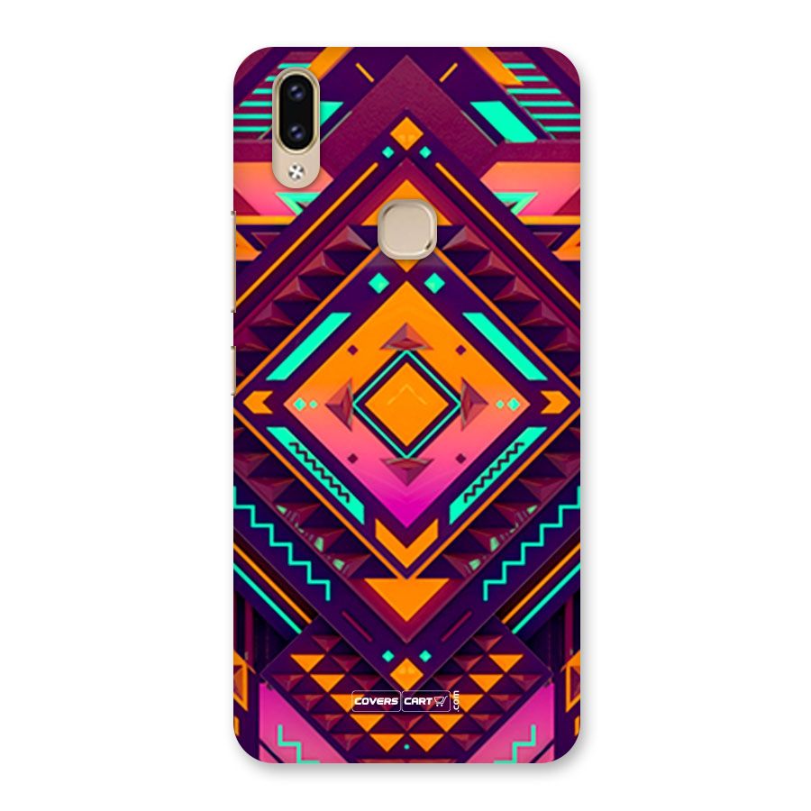 Creative Rhombus Back Case for Vivo V9 Youth