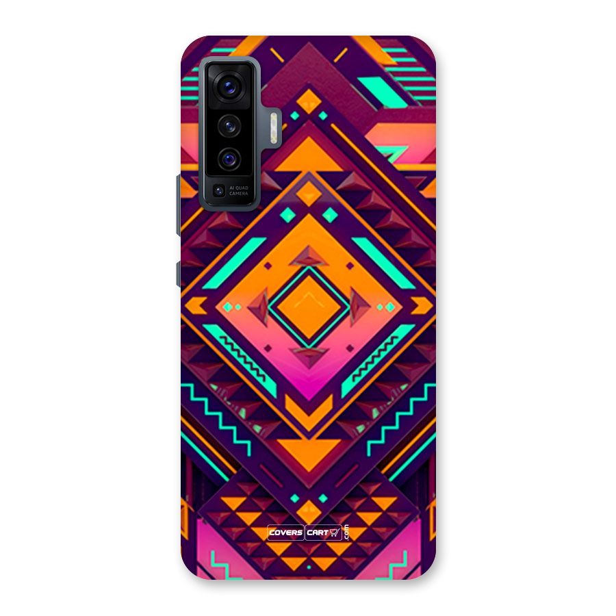Creative Rhombus Back Case for Vivo X50