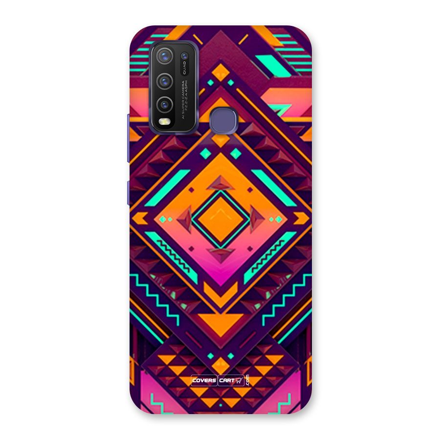 Creative Rhombus Back Case for Vivo Y50