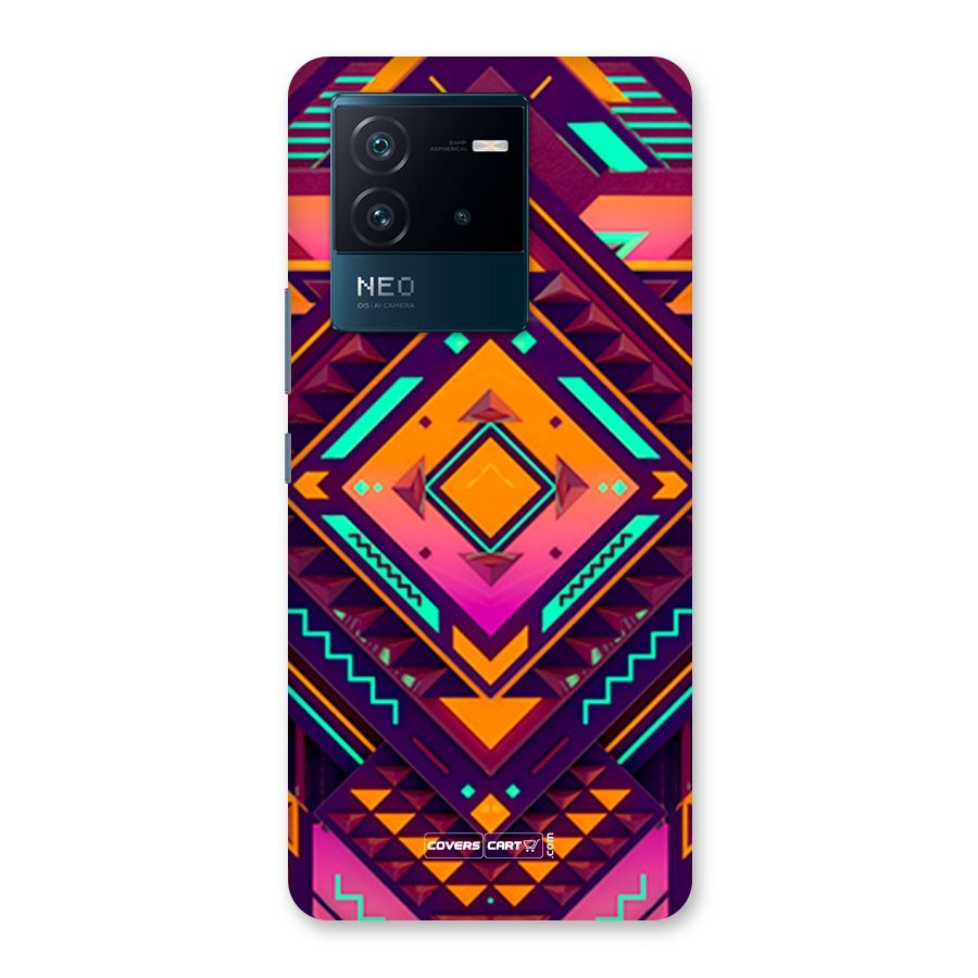 Creative Rhombus Back Case for Vivo iQOO Neo 6 5G