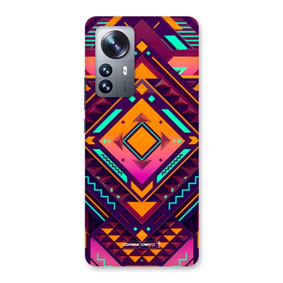 Creative Rhombus Back Case for Xiaomi 12 Pro