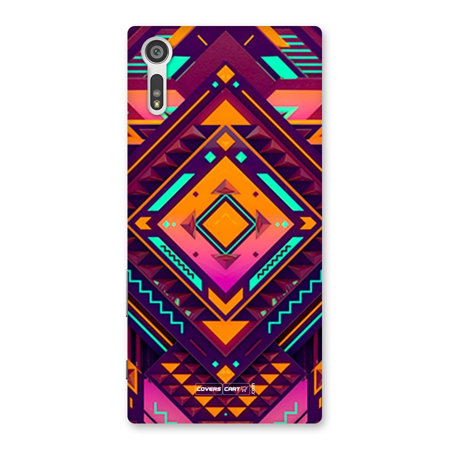 Creative Rhombus Back Case for Xperia XZ